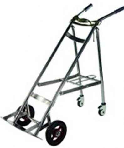 點擊查看詳細信息<br>標題：[B029]不銹鋼氧氣瓶推車 閱讀次數：1120