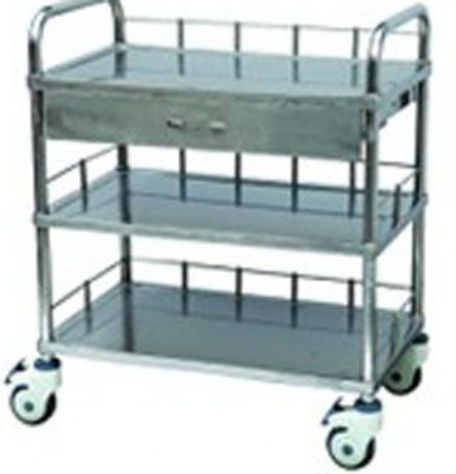 點(diǎn)擊查看詳細(xì)信息<br>標(biāo)題：[B06]不銹鋼三層治療車 閱讀次數(shù)：1452